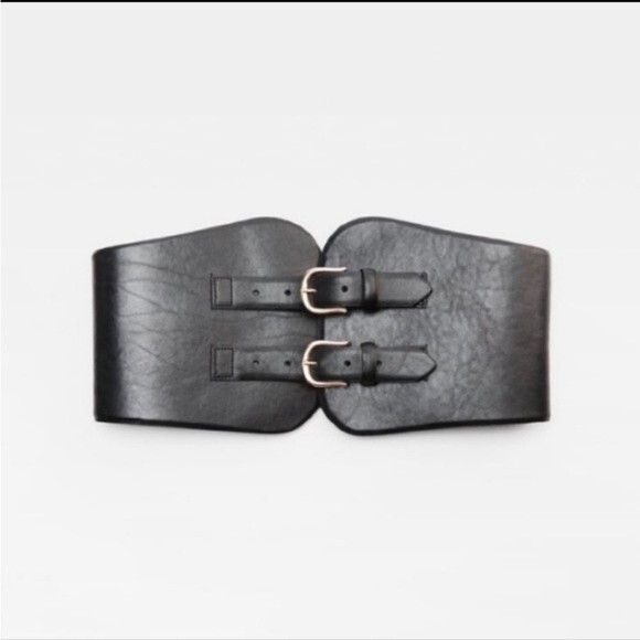 ZARA LEATHER SASH BELT - Picture 9 of 12